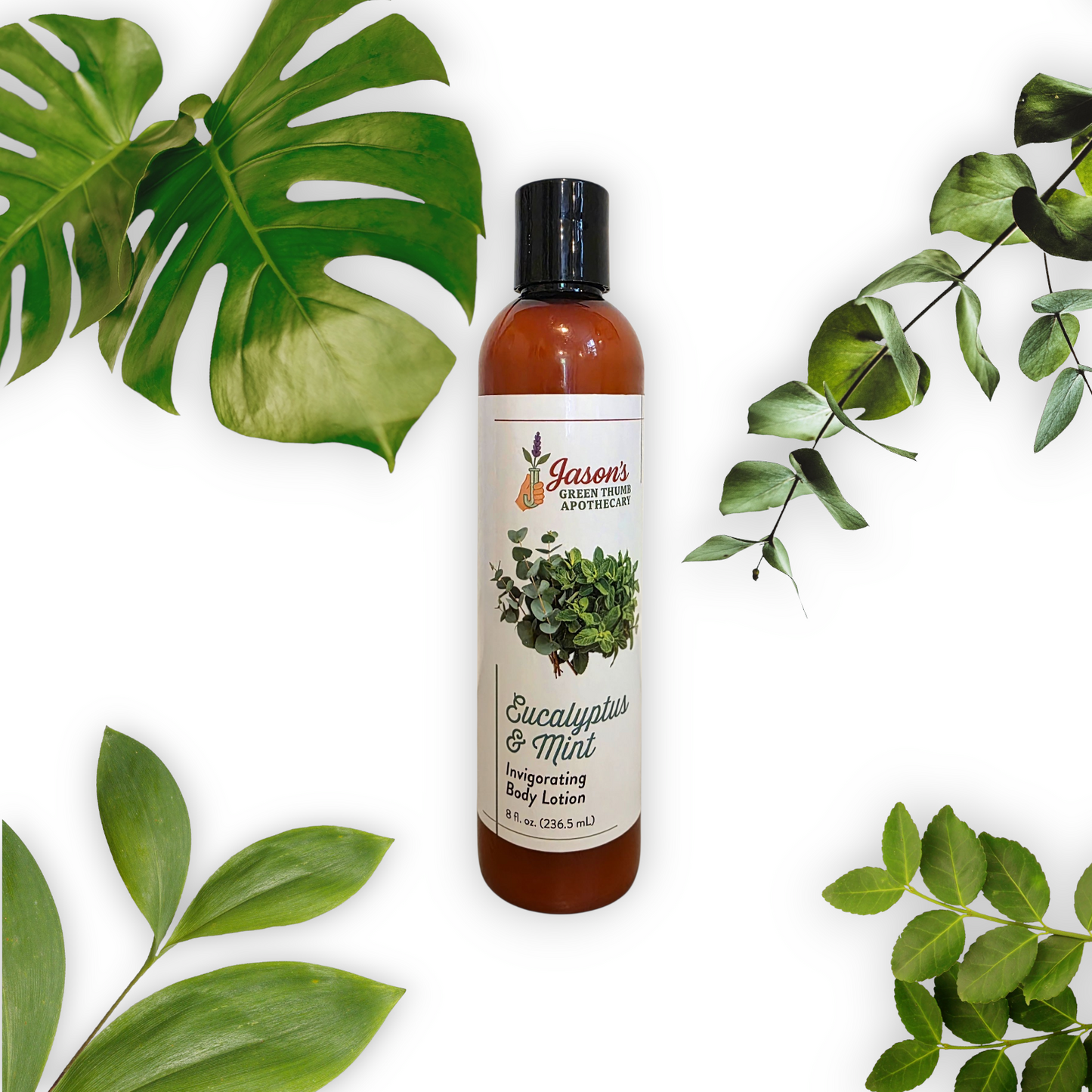 Moisturizing Body Lotion (Eucalyptus Mint - 8oz)