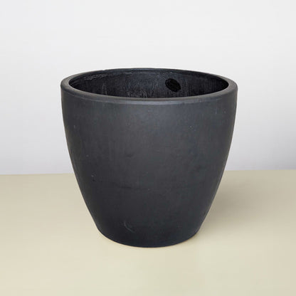 Black and TerraCotta Eco Pots